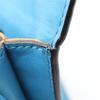 Used MCM Shoulder Bag leather Blue Used Women