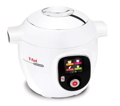 Tefal Electric Pressure Waterless Large For 2 to 6 Recipe Type 4 Roles in 1 for Me Time Удобная белая плита CY8511JP, Приготовление пищи, Емкость, 6 л,