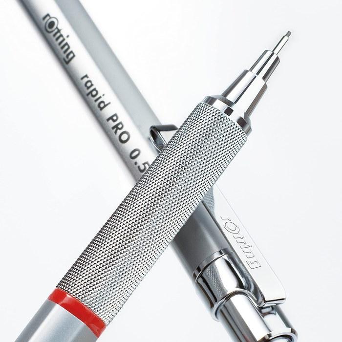 Механический карандаш Rotring Rapid Pro 0,5 мм Серебристый 1904-255