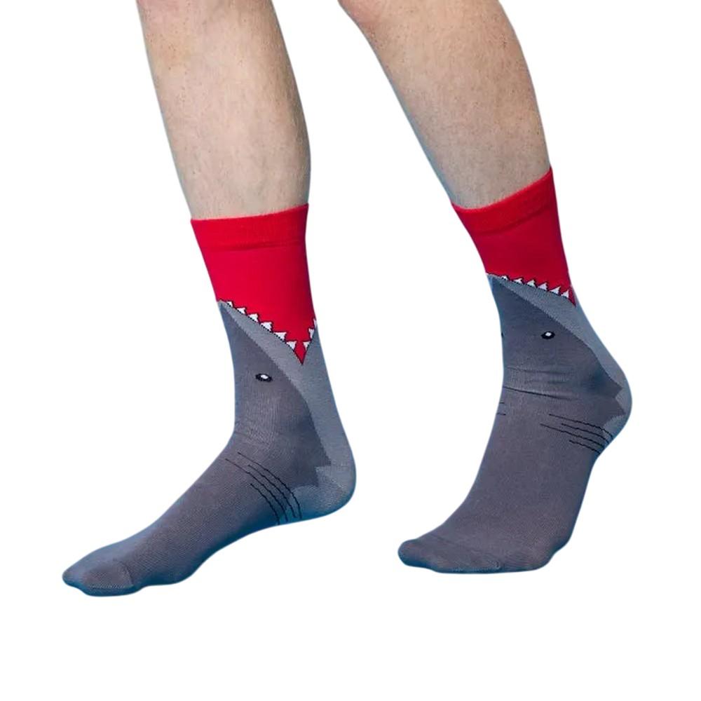 Jaws Unisex Adult Bite Crew Socks