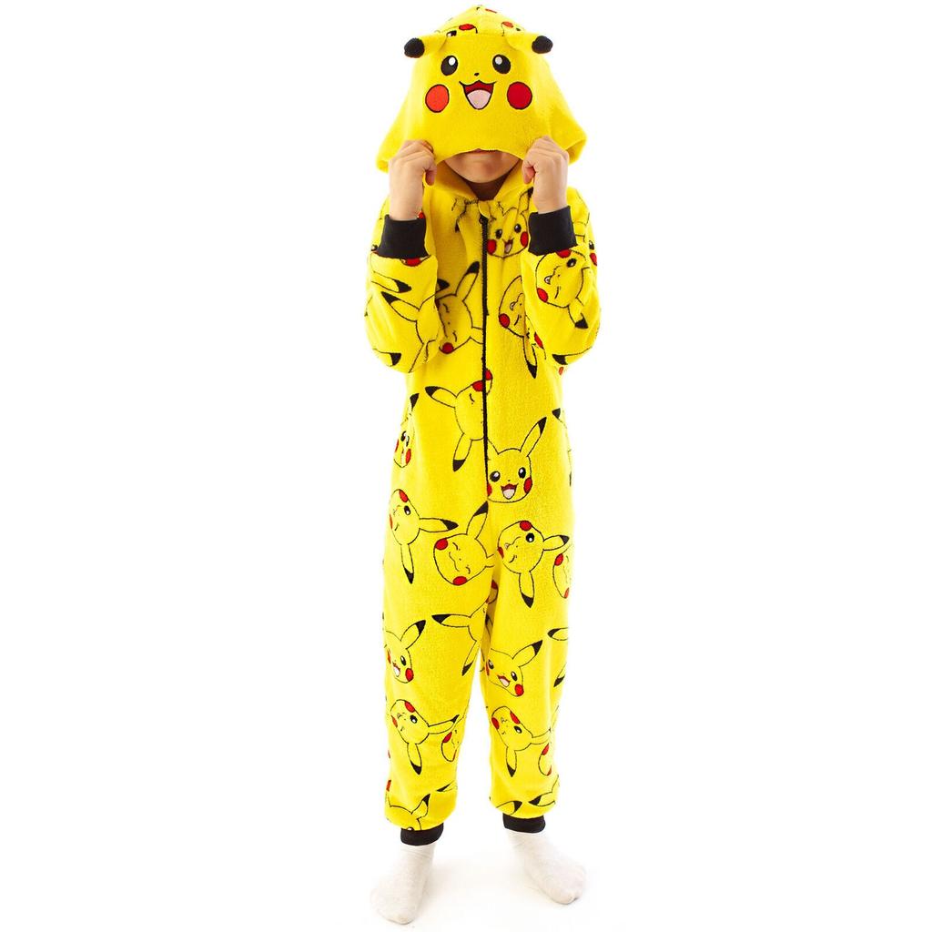 Pokemon Childrens/Kids Pikachu 3D Ears Sleepsuit