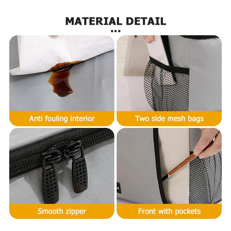 Leakproof Lunch Bag Large Capacity Crossbody Bento Insulation Box For BMW E90 E60 E46 E39 F30 F10 E87 X3 X4 X5 X1 G30 G20