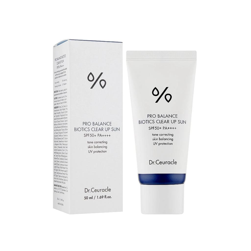 Dr.Ceuracle Pro Balance Biotics Clear Up Sun SPF50+ PA++++ 50ml