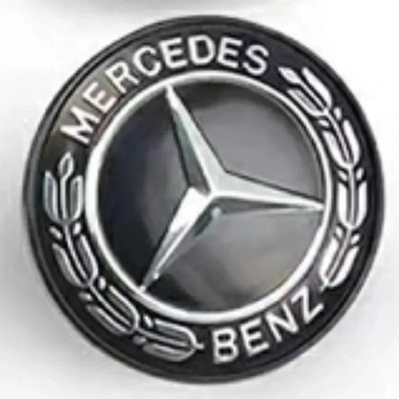 1pcs 57mm Car Front Hood Emblem Badge Bonnet Car Accessories For Benz W204 W205 W212 W213 W221 W177 W246 GLA GLC CLA AA1
