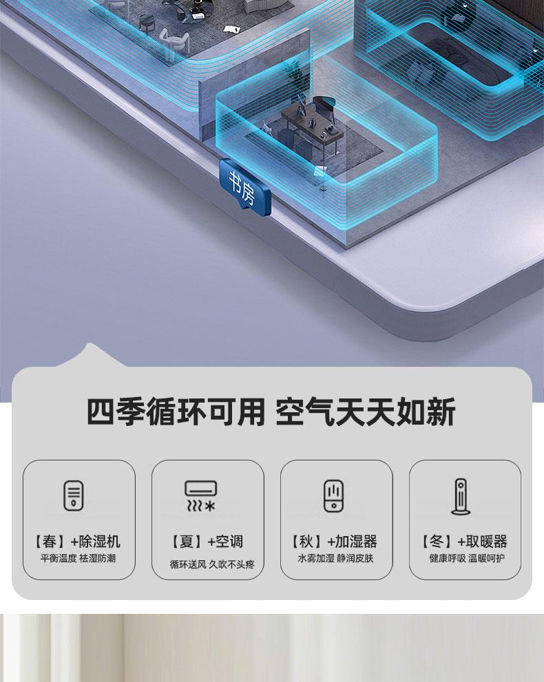 Home Intelligent Voice Floor Fan