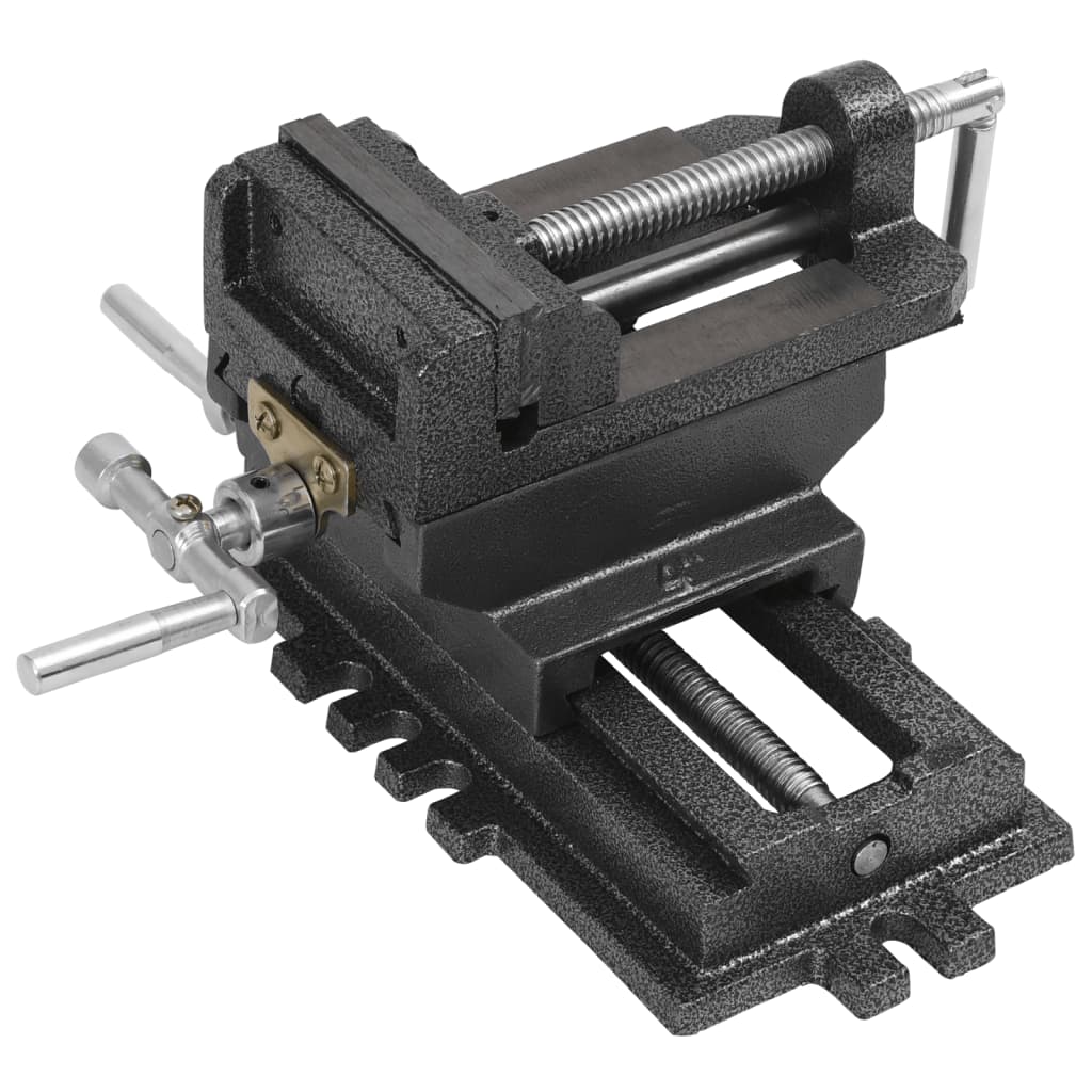 Machine Vice with Cross Slide Manual Operation 78 mm
