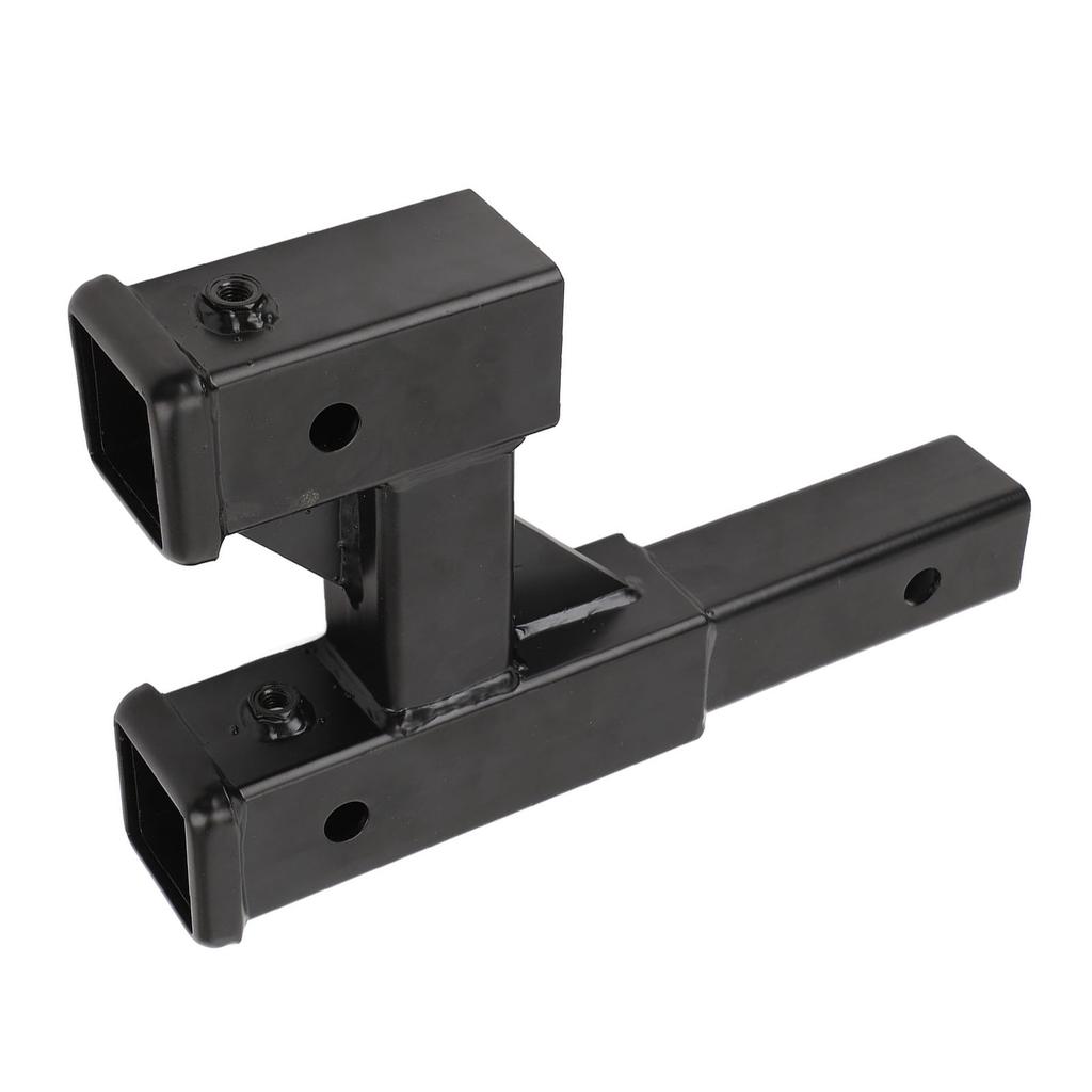 Стальной подъемник для фаркопа с диапазоном удлинения 9,65 дюйма, черный адаптер-удлинитель фаркопа для автомобиля, внедорожника, пикапа, дома на колесах с 2-дюймовым приемником