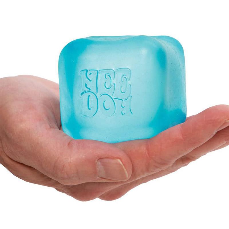 Schylling Needoh Nice Cube Сенсорный кубик-антистресс Для снятия стресса и тревоги Сенсорный инструмент Для концентрации Внимание СДВГ И успокоения Офисный гаджет на стол