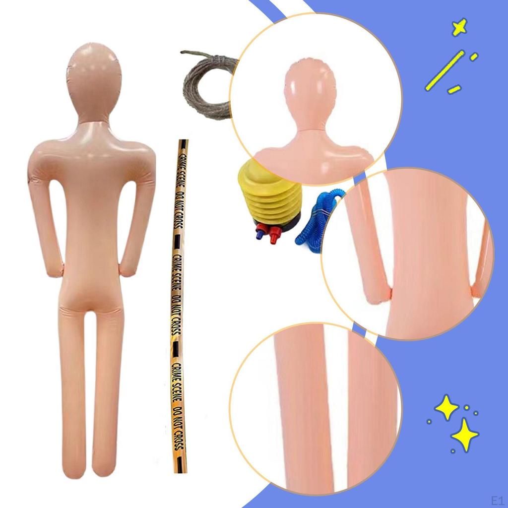 Надувная фигура манекена на Хэллоуин для страшного украшения во дворе