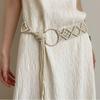 Waistband Ethnic Style Belt Hollow Tassel Waist Chain Simple Bohemian Belt  Dress Decoration