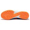 Puma Future Match Круглый носок Шнуровка TT (Резиновые шипы) Мужские футбольные бутсы для искусственного газона, сине-оранжевые, 107184-01