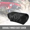 ABLZ-5X Winch Cover Heavy Duty Waterproof Winch Protection Cover Dust-Proof Universal Winch Cover For Up To 17500 Lbs
