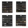 30-Pair Non-Repeating Korean & Western Style High-Quality Earrings Set for Women