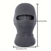 Keep Warm Balaclava Hat Thickened Warm Hat New Neck Mask Hat  Winter