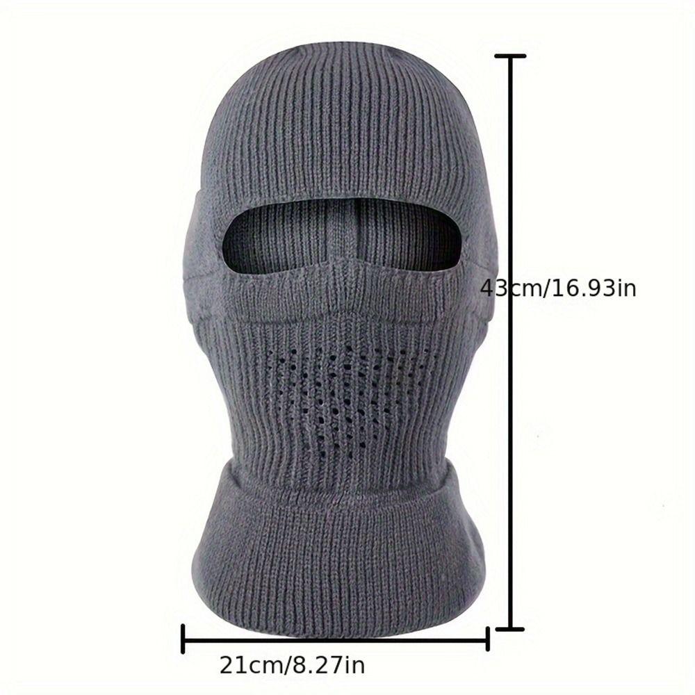 Keep Warm Balaclava Hat Thickened Warm Hat New Neck Mask Hat Winter