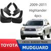 Highlander 08-11 Tire Mudguard for Cars