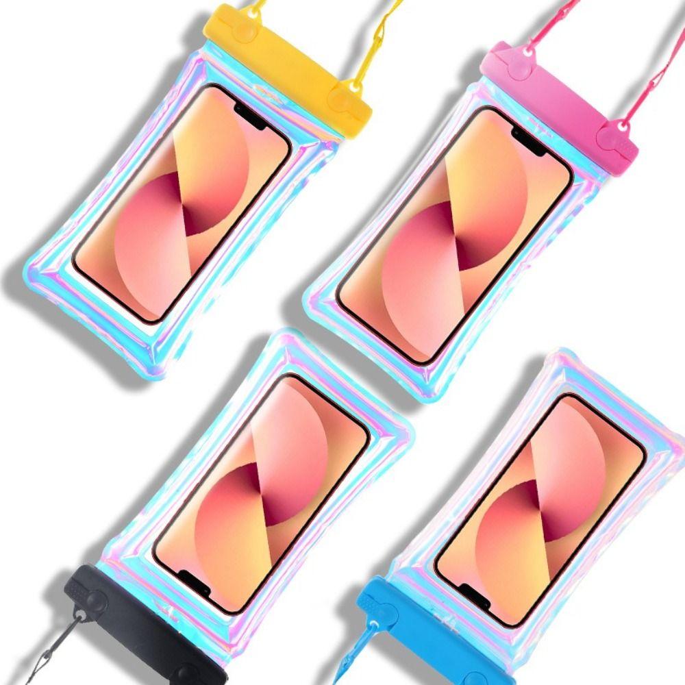 Transparent Phone Waterproof Bag Touchable Screen Underwater Dry Bag Beach Diving