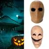 Зловещая Хэллоуин Злой Безликий Человек Латексная Маска Жуткий Череп Инопланетянин Маска на Все Лицо Головной Убор