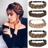 Регулируемый пояс Плетеная повязка на голову Богемный стиль Плетеные косы Резинки для волос Синтетическая повязка на голову Свадьба