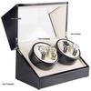 Electric Rotating Wooden Watch Winder Box