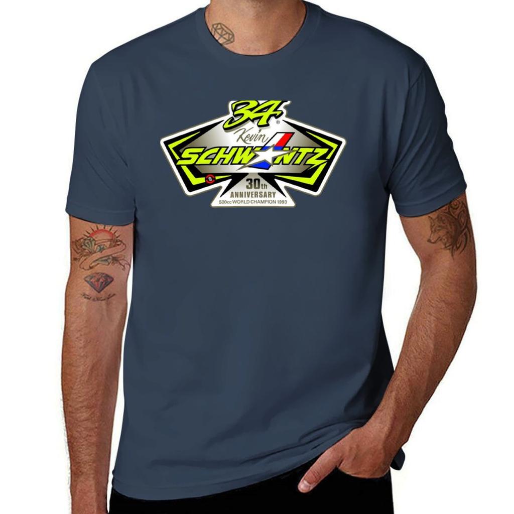 Kevin Schwantz 34 Tshirt Customizeds Sports Fans Unisex Clothings