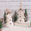 Christmas Snowman Ornament Extra Soft Wear Resistant Adorable Appearance Xmas Holiday Party