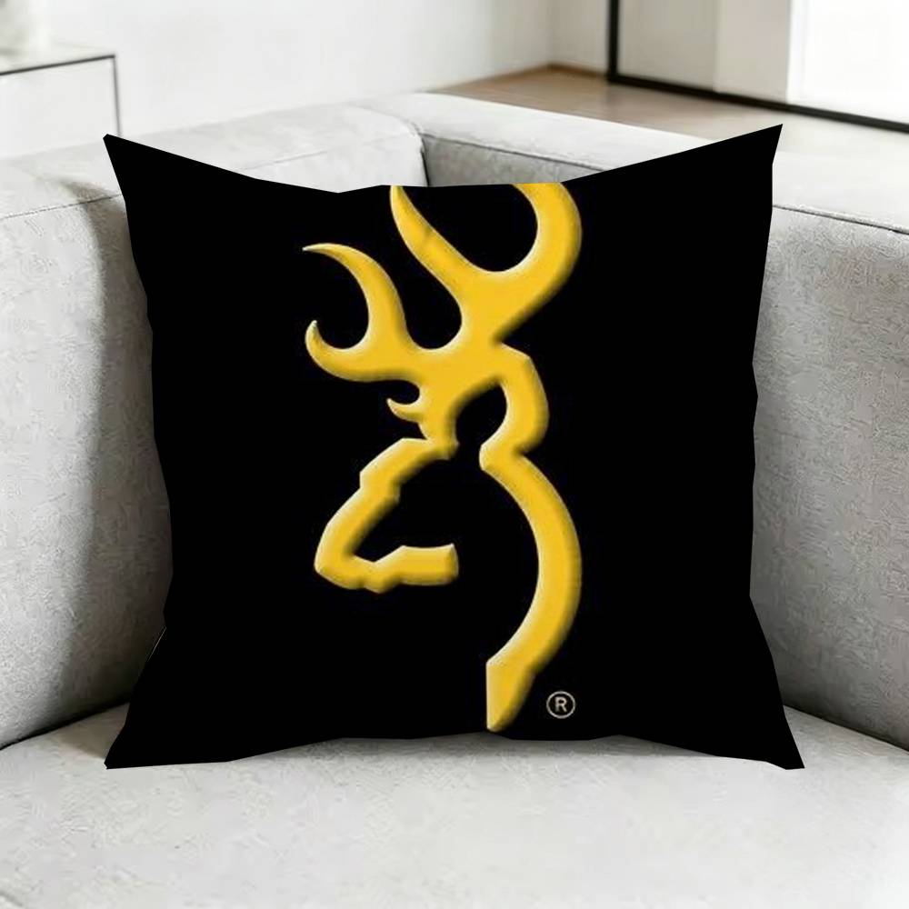 Deer Hunting CamoO Pillow Case Square DoubleSided Sofa Cushion Cover Bedroom Bedside Pillow Gift