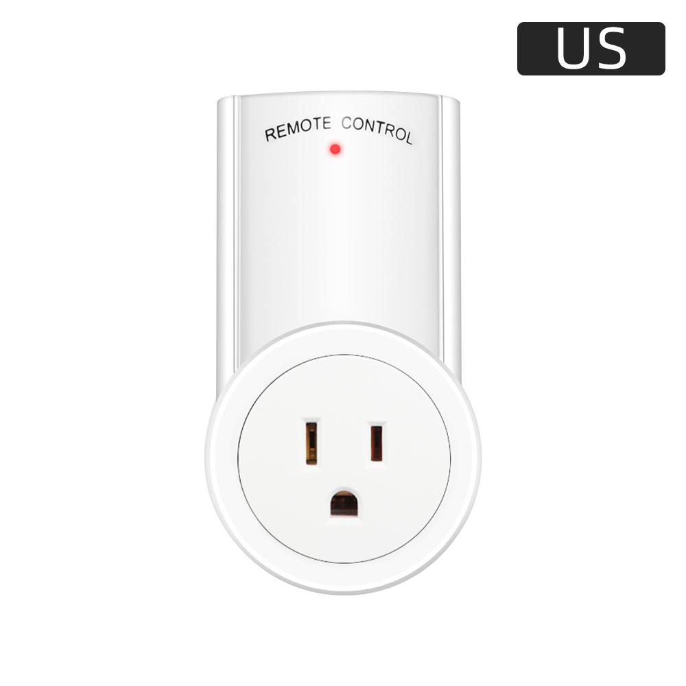 RF 433mhz Smart Socket Wireless Remote Control Outlet Adaptor Wall Electrical Switch Home Lamp EU UK US FR Plug For Smart Home