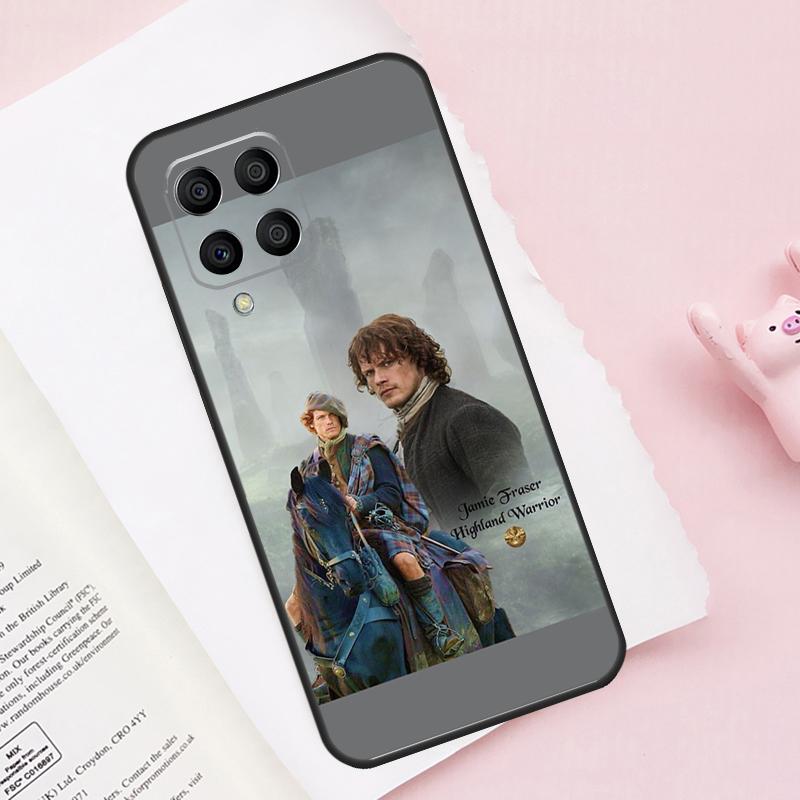 Outlander Jamie Claire Case For Samsung Galaxy M13 M53 M16 M36 M56 M06 M52 M32 M12 M54 M34 M14 M35 M55 M15 M11 M31