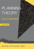 The Planning Theory Book