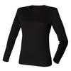 SF Women Womens/Ladies Feel Good Stretch Long-Sleeved T-Shirt
