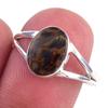 Natural Pietersite Gemstone Handmade 925 Solid Sterling Silver Ring Size 9 C7y61