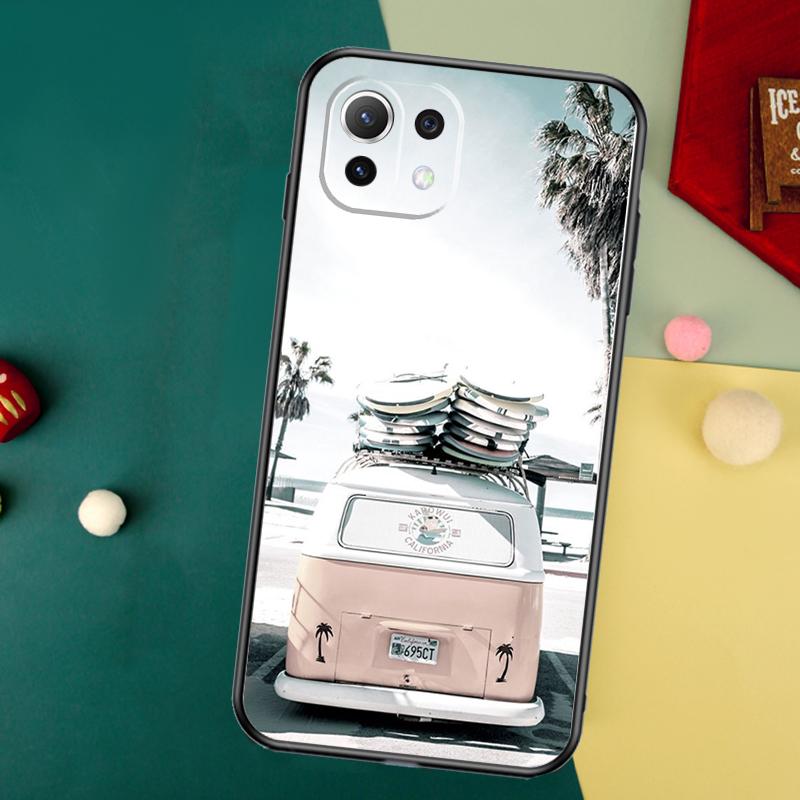 Combi Van Surf Case For Xiaomi 14T 13T 12T 11T Pro 13 14 15 Ultra POCO X6 Pro X3 X5 F5 F6 M6 X7 Pro Cover
