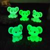 Micro-landscape Creative Small Ornaments, Cartoon Dolls, Resin Handicrafts, Landscaping, Glow-in-the-dark Elephant Decorations, Desktop Ornaments