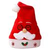Plush Christmas Hat Polyester Santa Snowman Hat Xmas Cap Xmas Arts Hats  Xmas Gift
