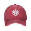Music Baseball Cap Distressed Denim Washed Hat for Unisex Women Outdoor Activities Adjustable Hats Cap