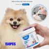 150pcs No Irritation Pet Eye Wipes Dog Cat Tearmark Wet Wipes Cats And Dogs Universal