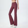 Women's High-Waisted Wide-Leg Yoga Pants: Hip-Lifting, Elastic, Nude-Feel, Casual Running, Flared Design