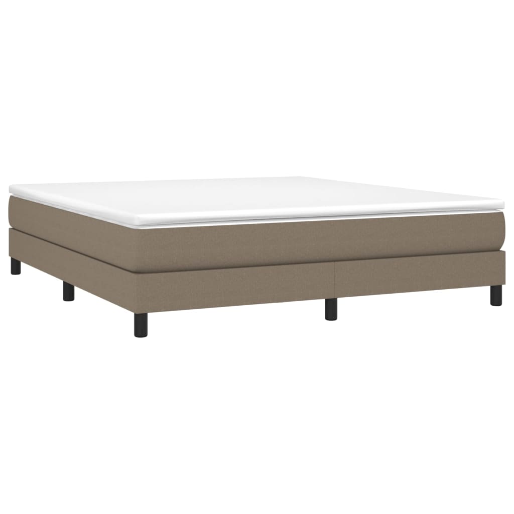 Vidaxl Rama Łóżka Bez Materaca, Taupe, 180X200 Cm, Obita Tkaniną
