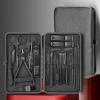 Stainless Steel Nail Clipper Set Black Nail Beauty Tools  For Nail Care