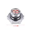 RASTP-Billet Polished Aluminum Alloy Oil Filler Cap with Seal for Chevrolet Camaro Corvette LSX LS1 LS6 LS2 LS3 LS4 GM RS-OFI040