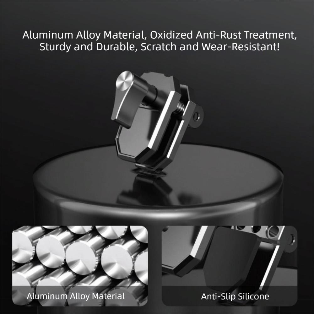 Aluminum Clip Motorcycle Windshield Mount Clamp Bracket Camera Clamp Bracket  Sport Camera Use