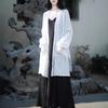 Zen Style Cotton Linen Cardigan - Spring/Summer Sun Protection