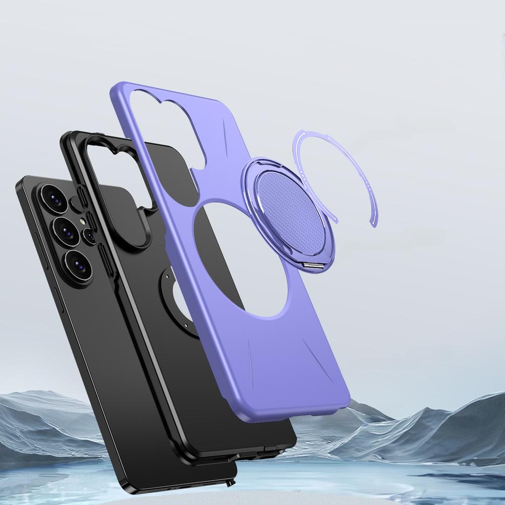 Samsung Galaxy S26 Ultra Case, MagSafe-compatible, with stand, purple