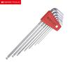 Набор Г-образных шестигранных ключей PB SWISSTOOLS с удлиненной головкой-шариком