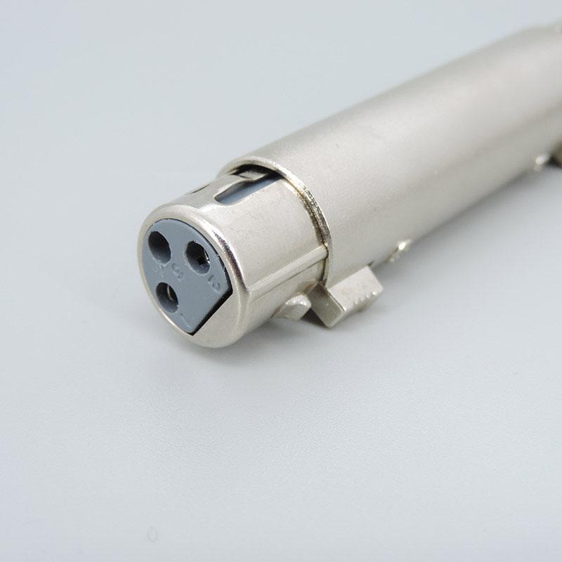 1 шт. металлический 3-контактный 3-ядерный XLR разъем «мама-мама» аудиокабель для подключения микрофона разъем адаптера xlr «мама» к xlr «мама» a1