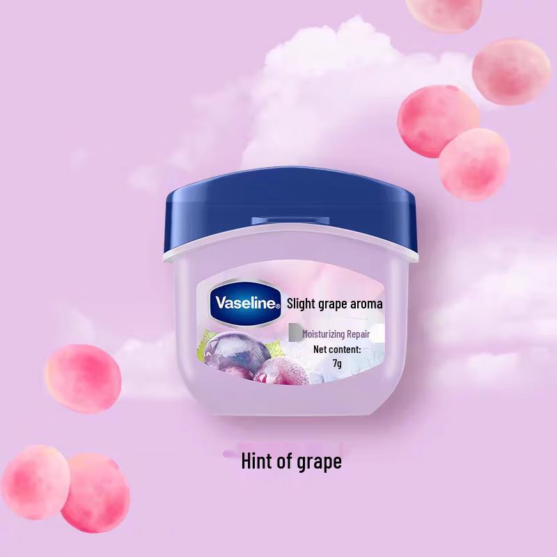 Vaseline Grape Scented Moisturizing Lip Balm (2-Pack)