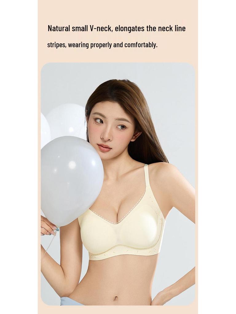 Бесшовный дышащий бюстгальтер с 3D-узором, предотвращающий провисание, для женщин