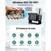 AHD 1080P WiFi APP Wireless BSD Reverse Backup Camera Car DVR Recorder For Truck,RV,Camper,Trailer Work with iphone or Andriod