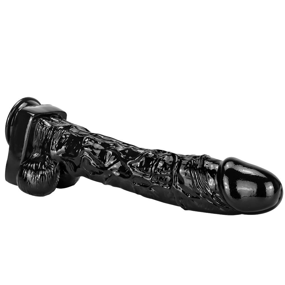 39CM Huge Dick Black Monster Cock Dildo for Anal Anal Plug Fisting BDSM Sex Anal Toys Realistic Penis Fetish